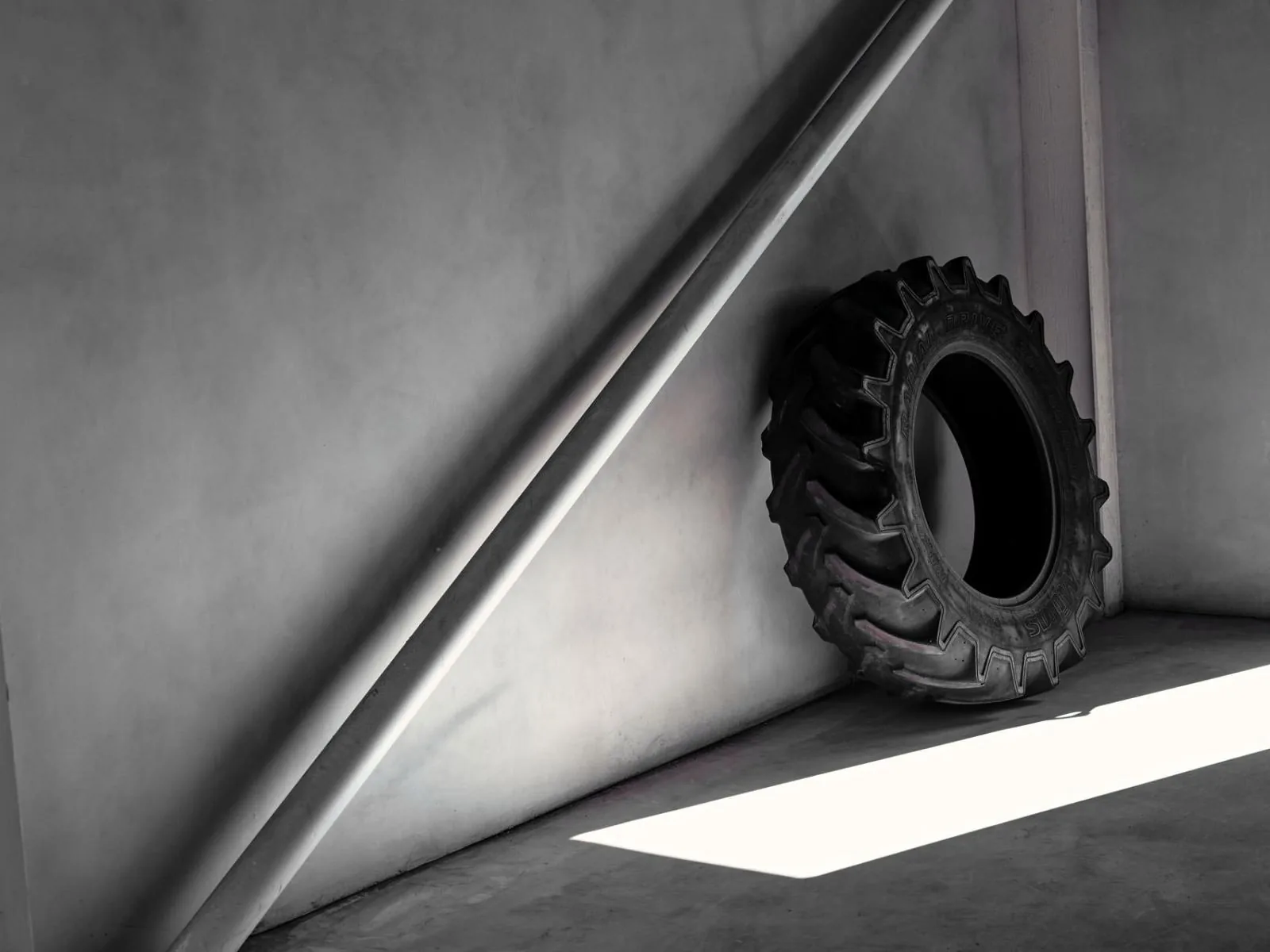 Private gym studio with professional overhead lighting for brand shoots