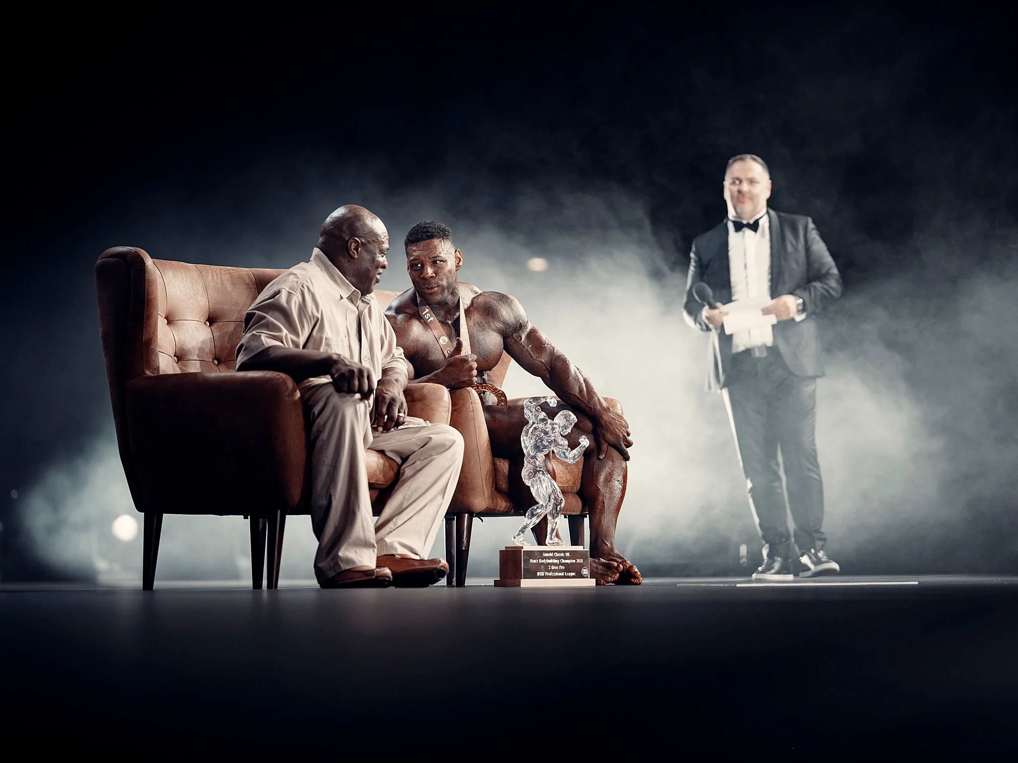 An action-packed moment from the Arnold Classic 2021, capturing the intensity and excitement of the event through a photographer's lens.