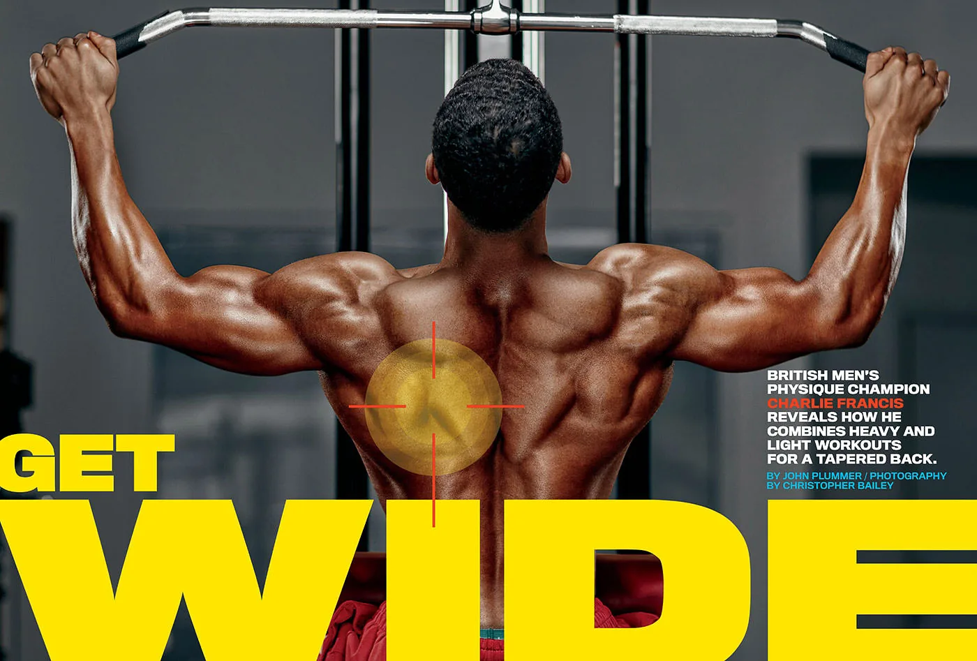 Charlie Francis UKBFF Mens Physique Champion