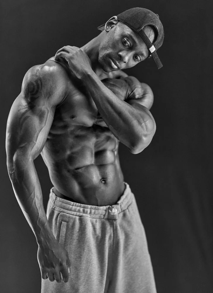 Fitness athlete - studio portrait at Bailey Studio Nottingham