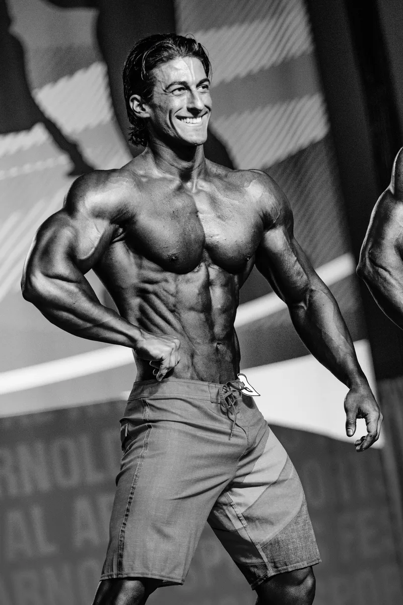 Sadik Hadzovic - Arnold Classic 2015 (B&W)