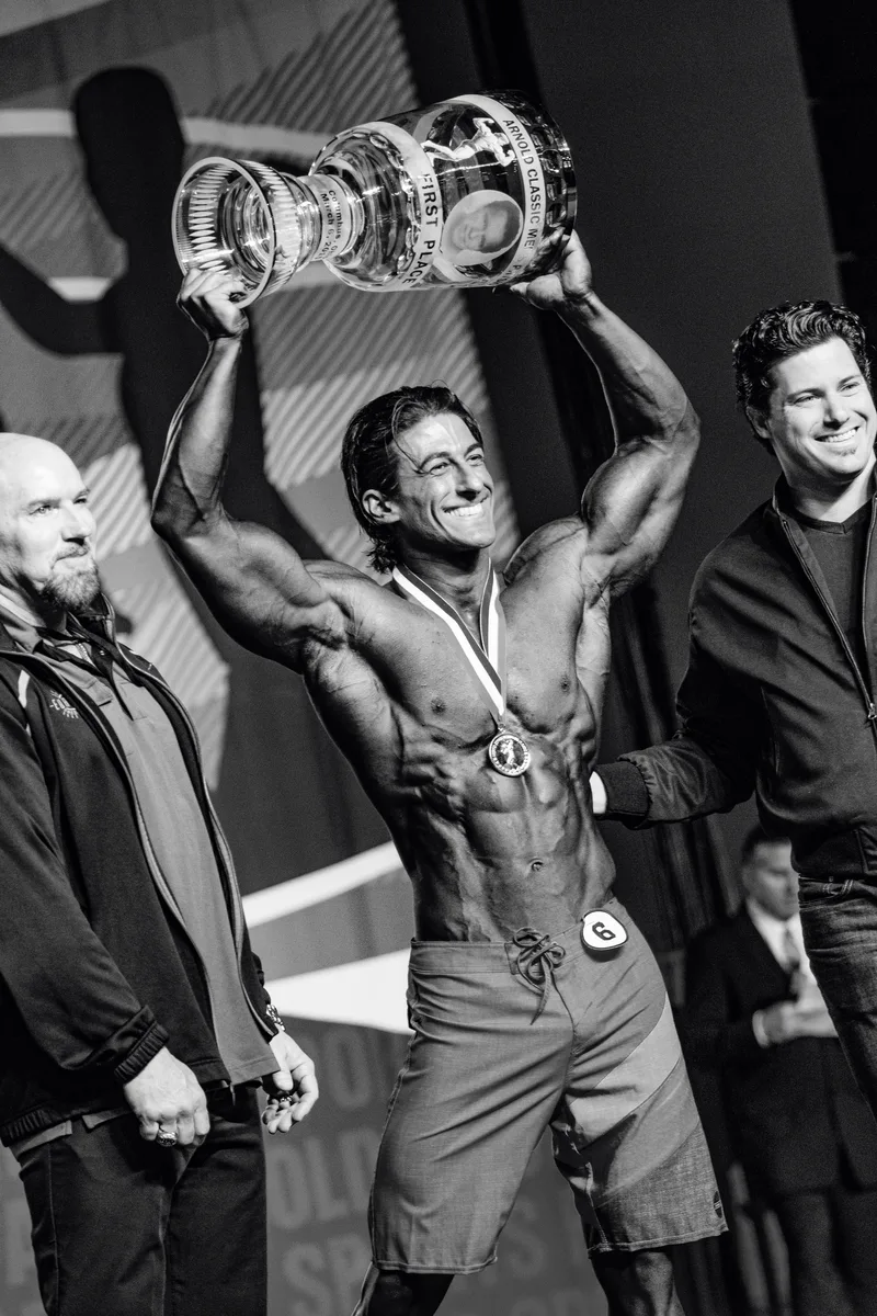 Sadik Hadzovic - Arnold Classic 2015 (B&W)