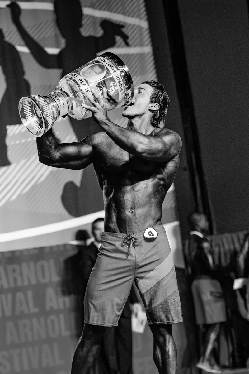 Sadik Hadzovic - Arnold Classic 2015 (B&W)