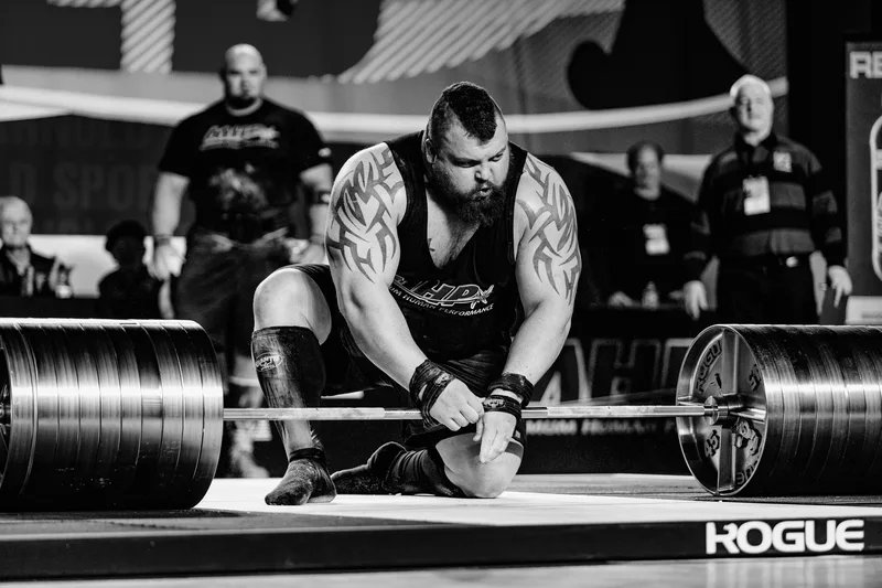 Eddie Hall - Arnold Classic 2016 (B&W)