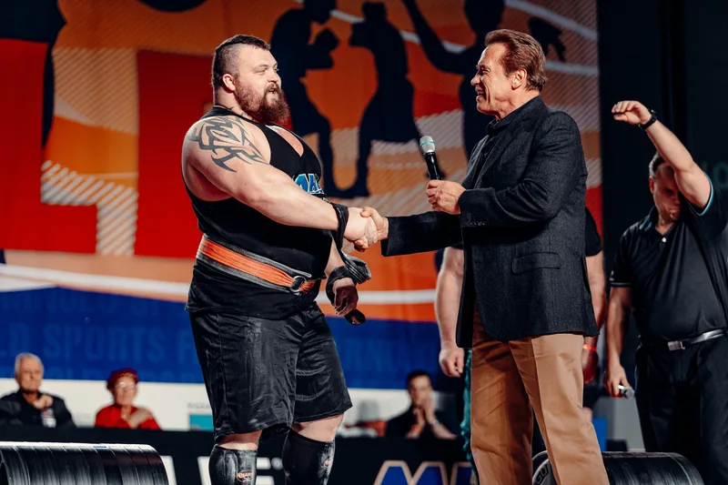 Eddie Hall & Arnold Schwarzenegger - Arnold Classic 2016