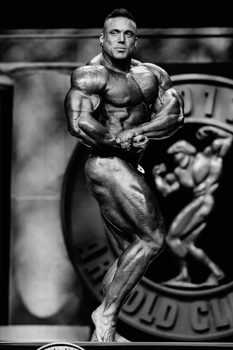 Cedric McMillan - Arnold Classic 2017 (B&W)