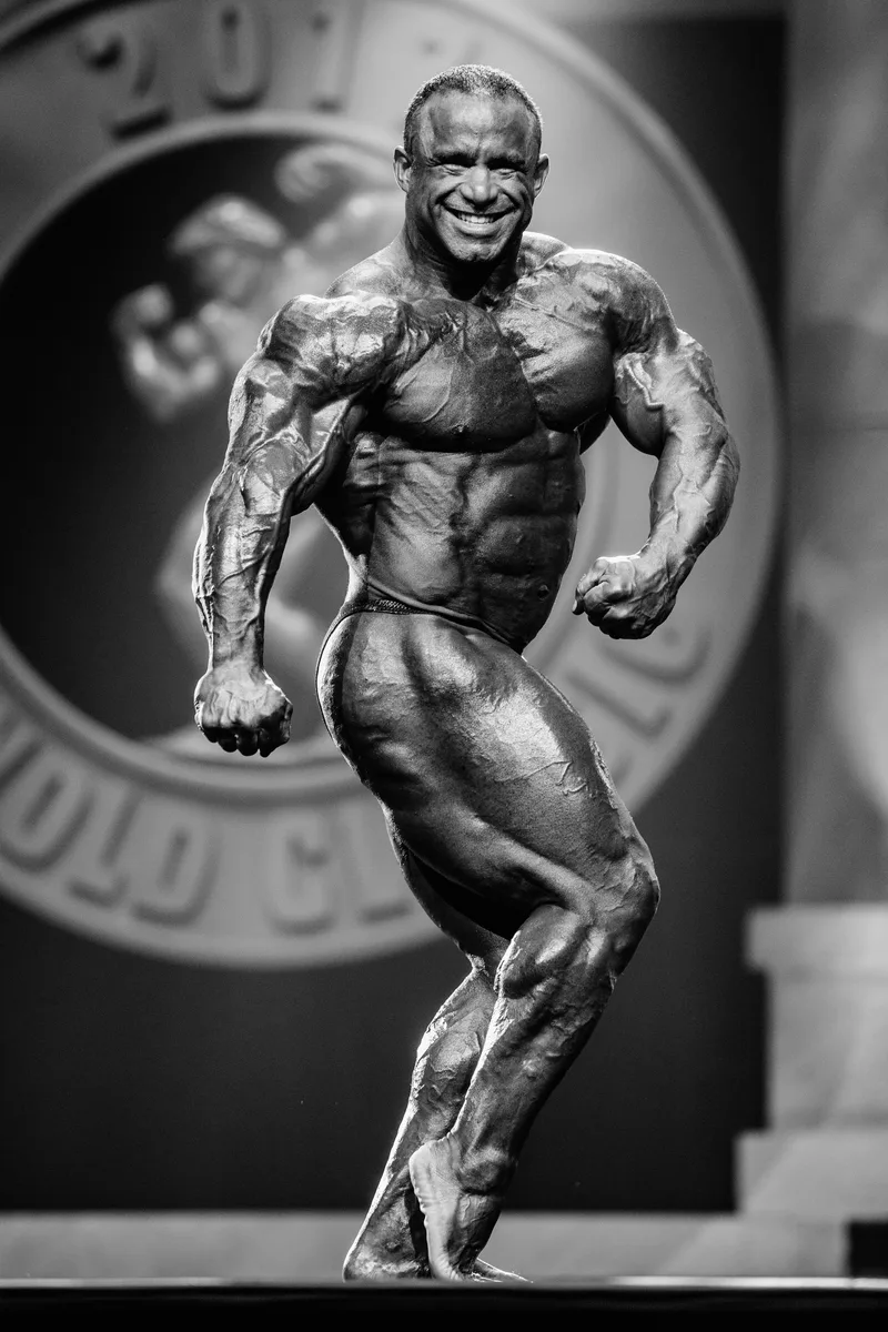 Cedric McMillan - Arnold Classic 2017 (B&W)