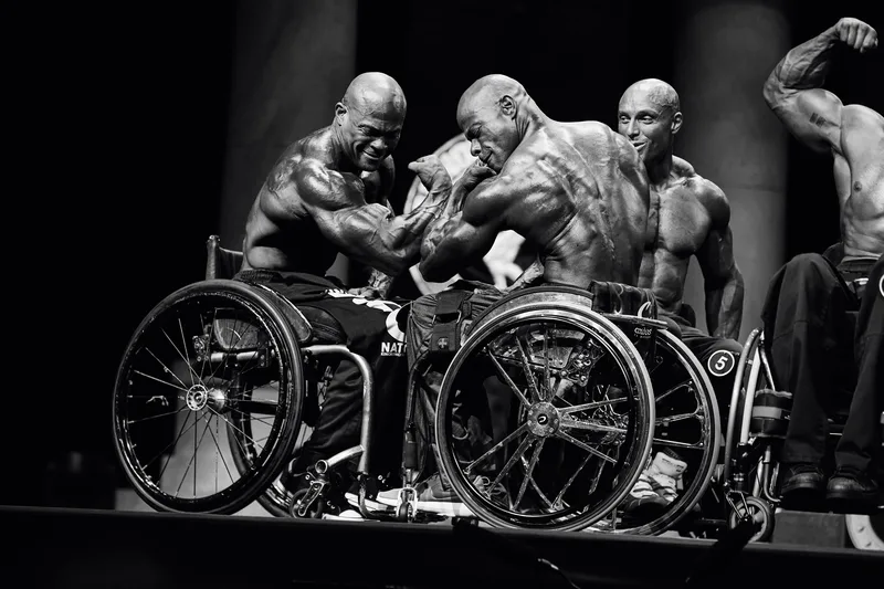 Harold Kelley - Arnold Classic 2018 (B&W)