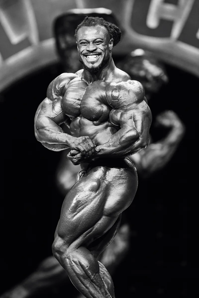 Brandon Curry (Lineup) - Arnold Classic 2019 (B&W)