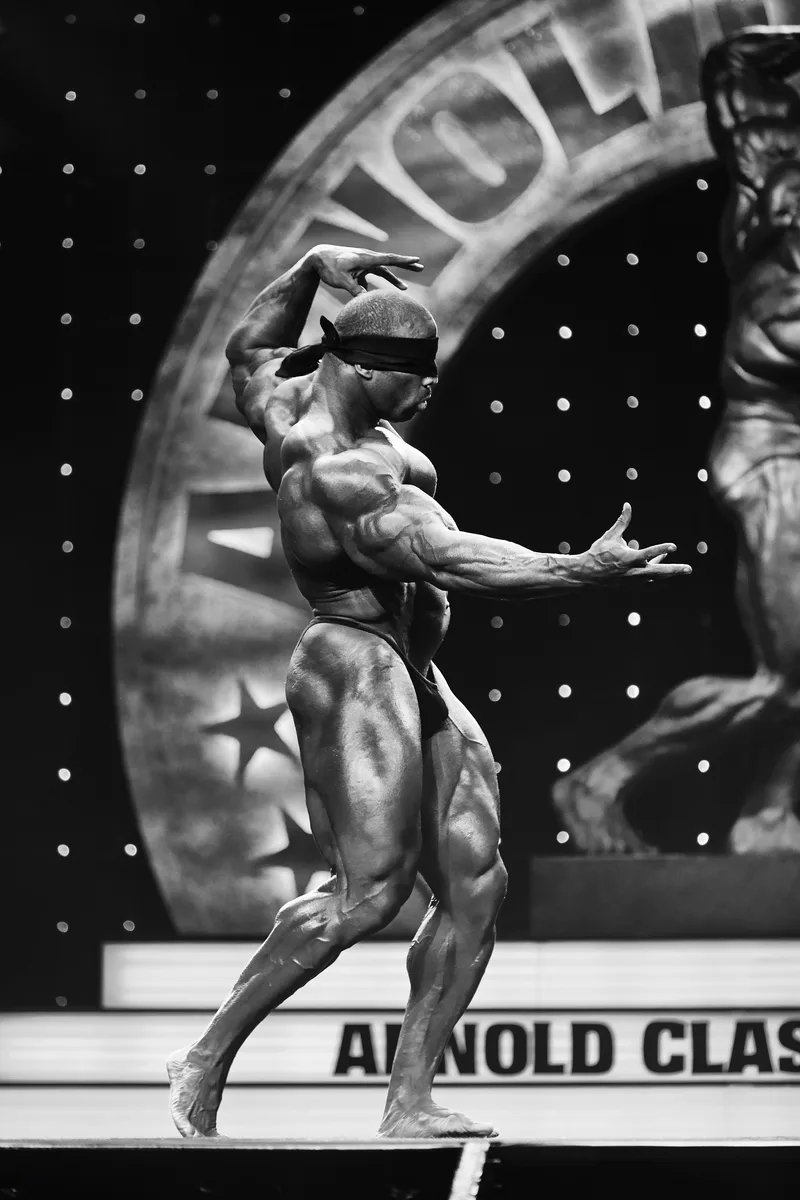 Cedric McMillan - Arnold Classic 2019 (B&W)