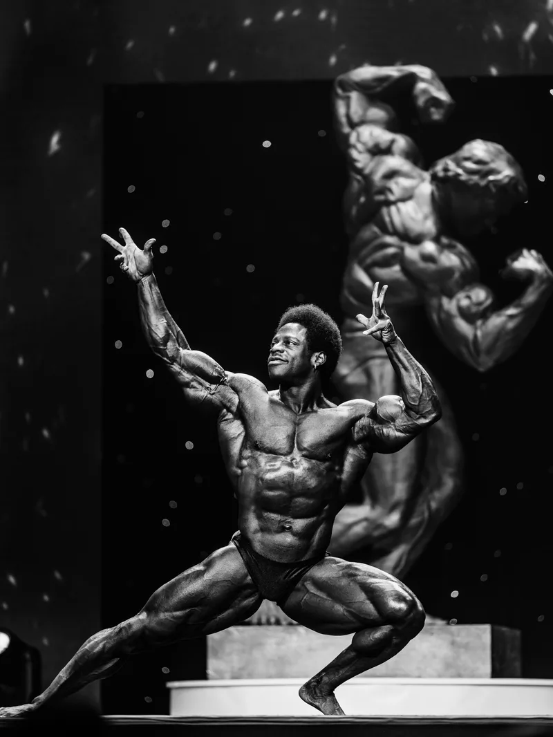 Samson Dauda - Arnold Classic 2022 (B&W)