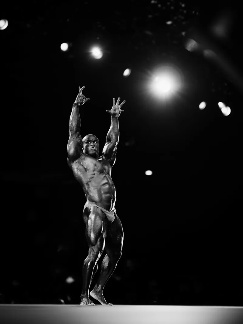 Nathan De Asha - Arnold Classic UK 2021 (B&W)