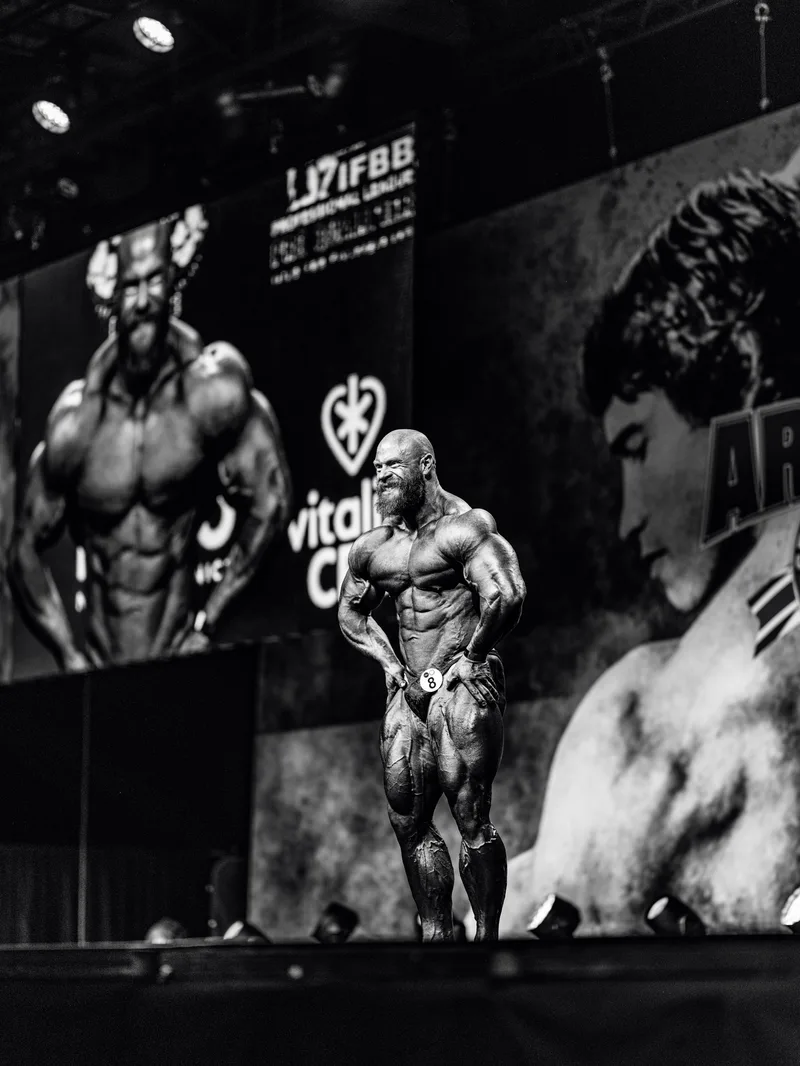 Andrew Jacked - Arnold Classic UK 2022 (B&W)