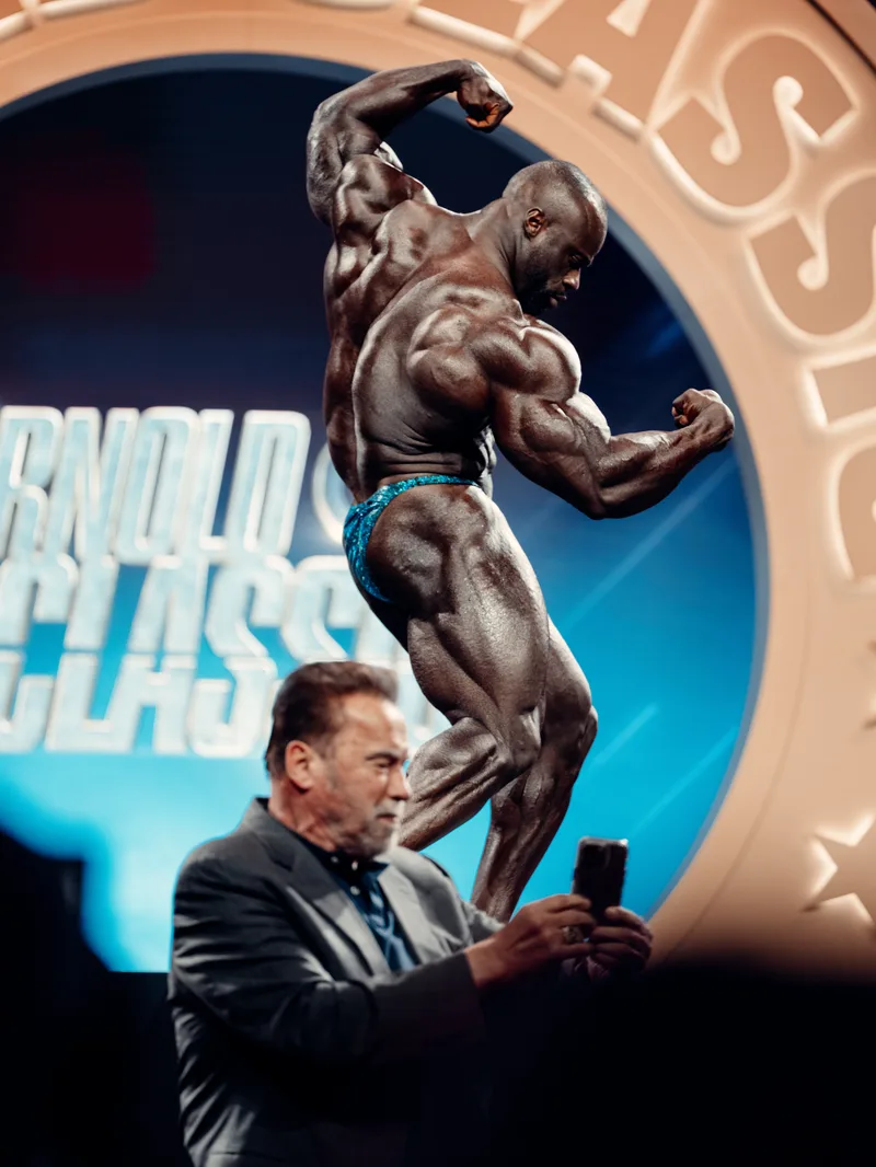 Arnold Schwarzenegger & Samson Dauda - Arnold Classic UK 2024