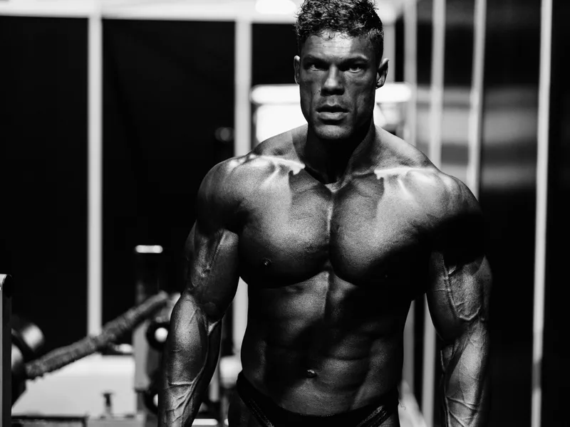 Urs Kalecinski - Arnold Classic UK 2024 (B&W)