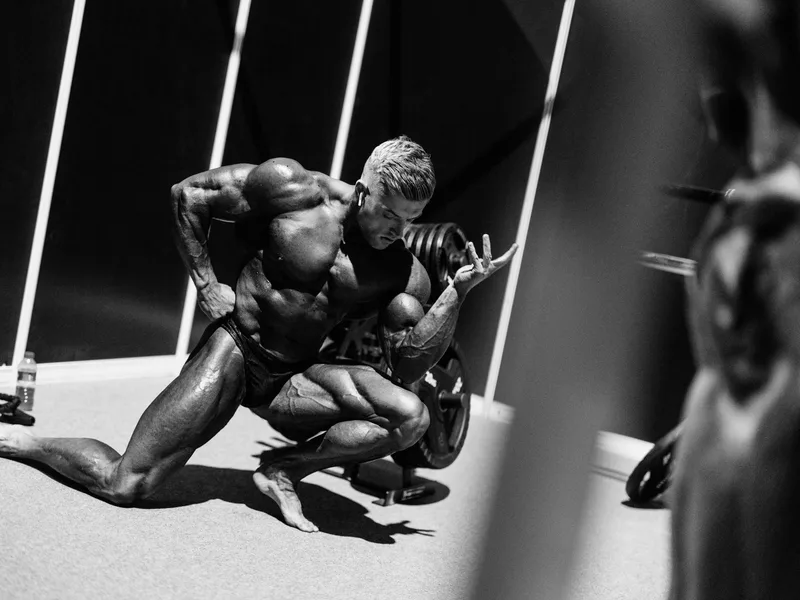 Urs Kalecinski - Arnold Classic UK 2024 (B&W)