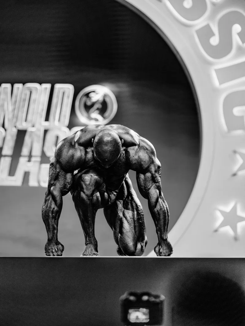 Hadi Choopan - Arnold Classic UK 2024 (B&W)