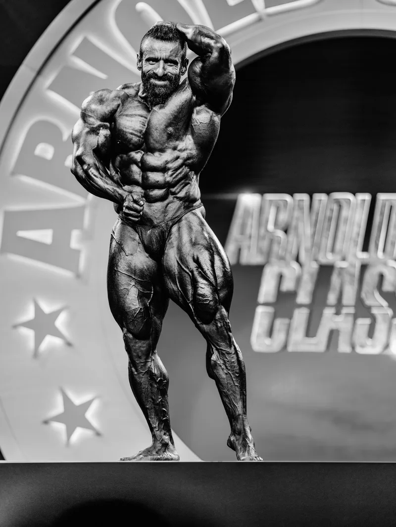 Hadi Choopan - Arnold Classic UK 2024 (B&W)