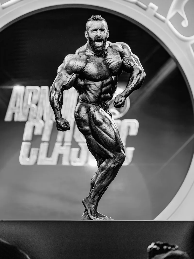 Samson Dauda - Arnold Classic UK 2024 (B&W)