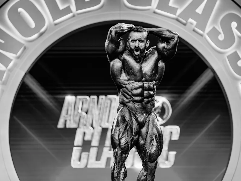 Samson Dauda - Arnold Classic UK 2024 (B&W)