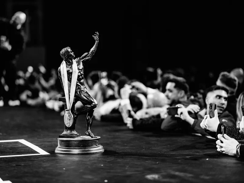 Sandow Trophy - Arnold Classic UK 2024 (B&W)