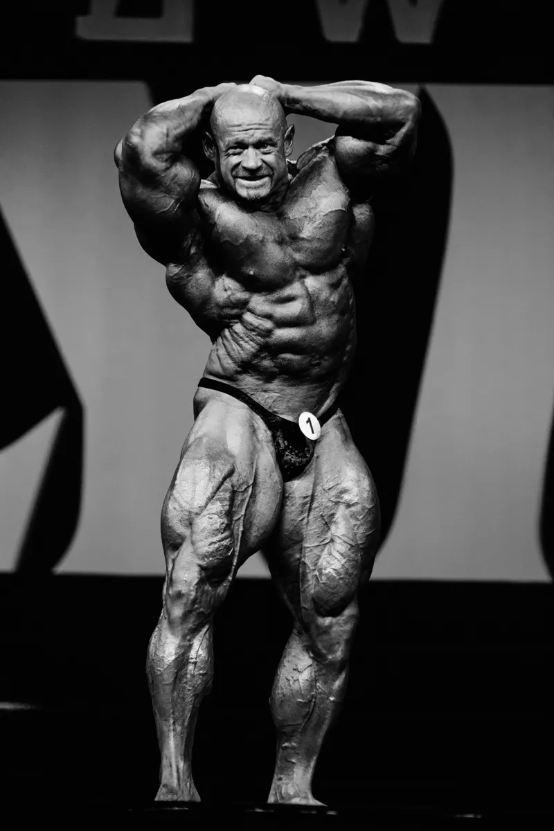 Branch Warren - Mr. Olympia 2015 (B&W)