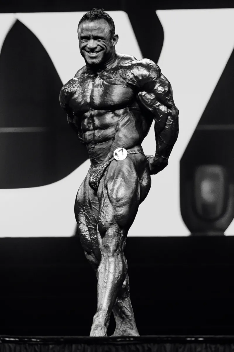 Jose Raymond - Mr. Olympia 2015 (B&W)
