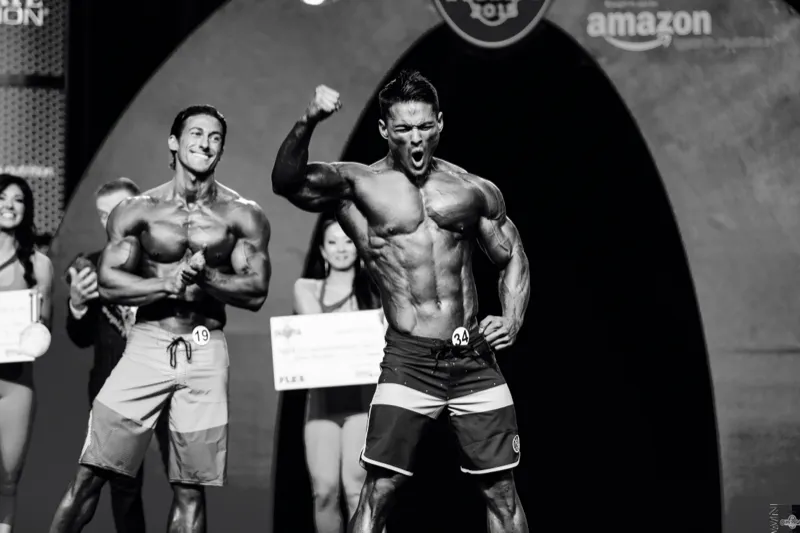 Jeremy Buendia - Mr. Olympia 2015 (B&W)