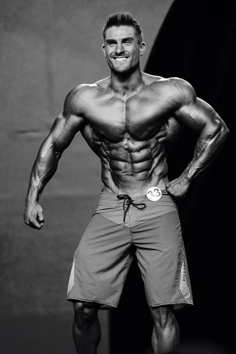 Ryan Terry - Mr. Olympia 2015 (B&W)