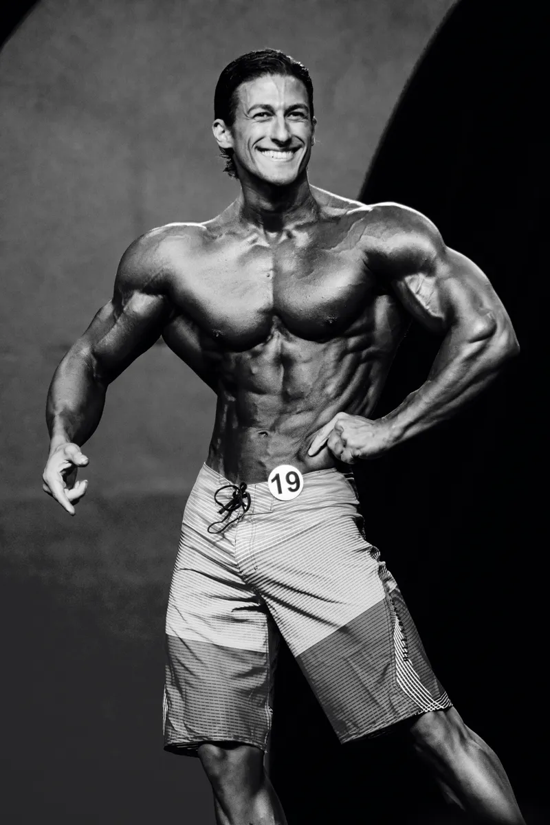 Sadik Hadzovic - Mr. Olympia 2015 (B&W)