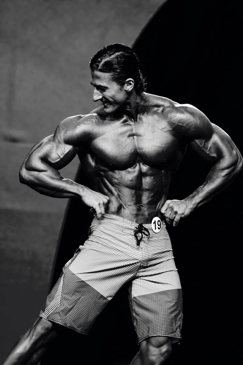 Sadik Hadzovic - Mr. Olympia 2015 (B&W)
