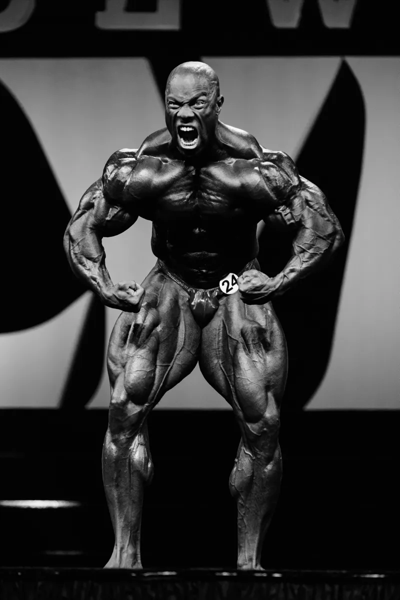 Phil Heath - Mr. Olympia 2015 (B&W)