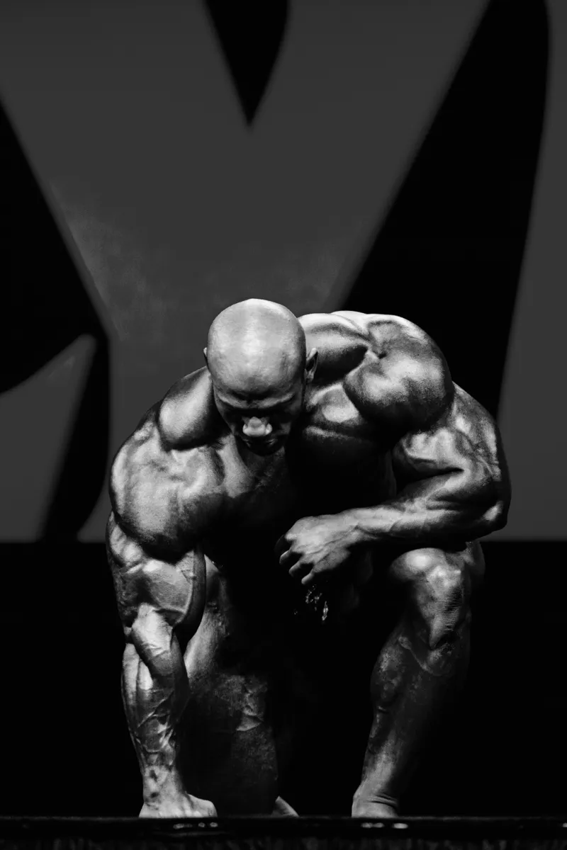 Phil Heath - Mr. Olympia 2015 (B&W)