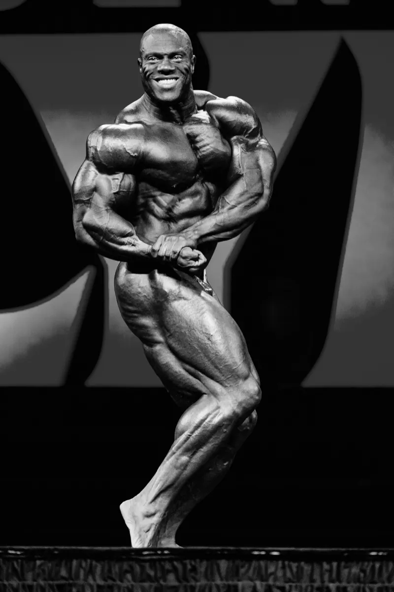Phil Heath - Mr. Olympia 2015 (B&W)