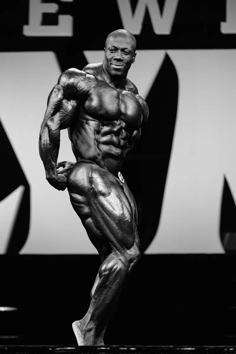 Shawn Rhoden - Mr. Olympia 2015 (B&W)