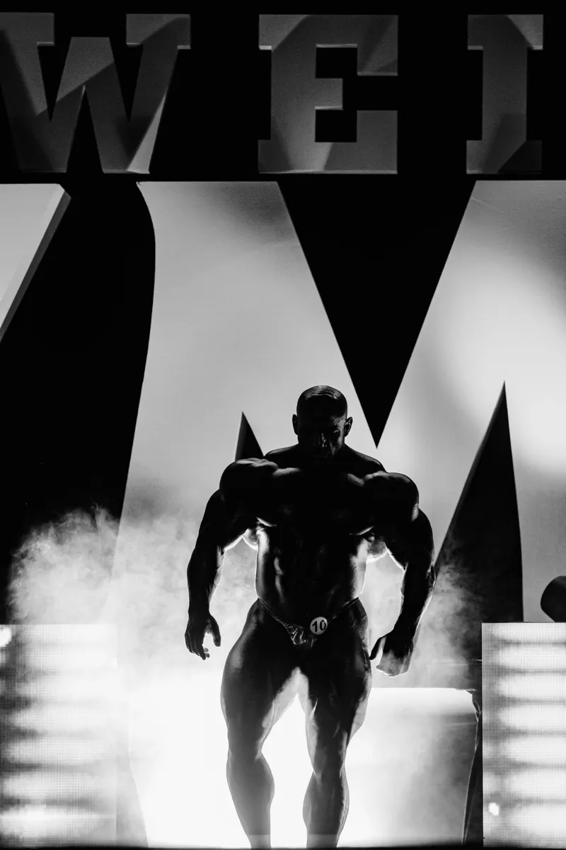 Big Ramy - Mr. Olympia 2017 (B&W)