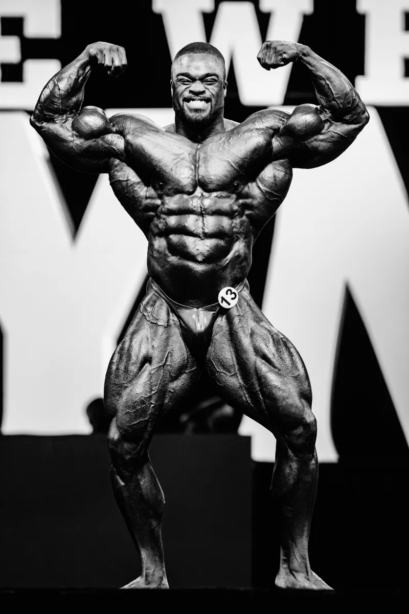 Brandon Curry - Mr. Olympia 2017 (B&W)