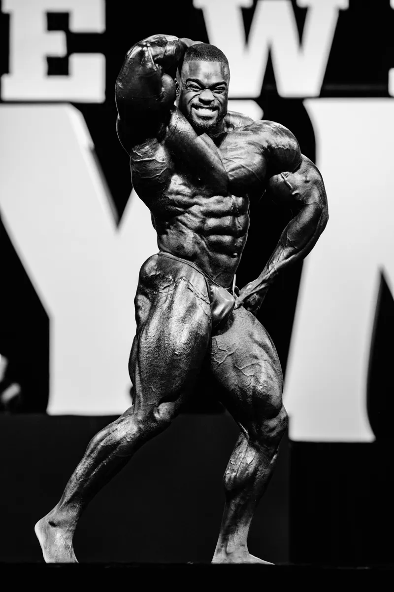 Brandon Curry - Mr. Olympia 2017 (B&W)