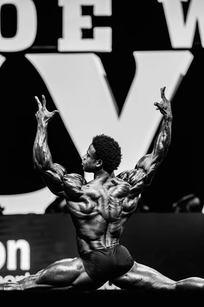 Breon Ansley - Mr. Olympia 2017 (B&W)