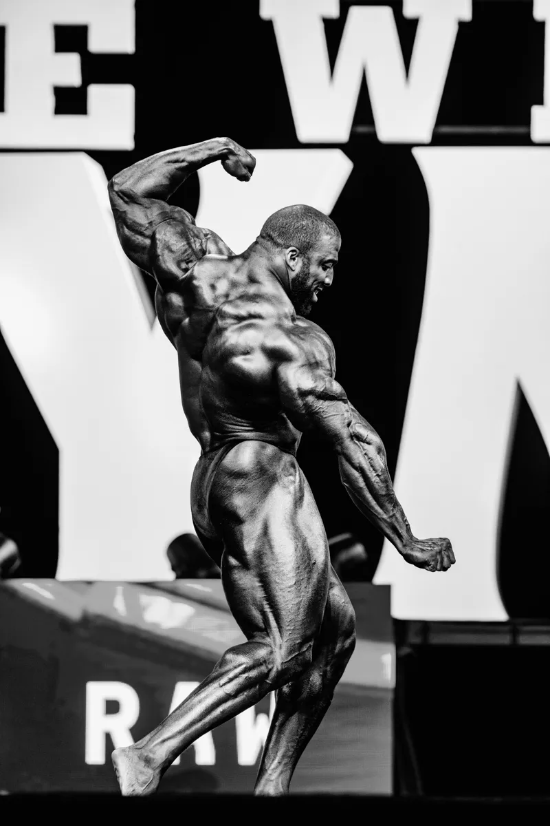 Cedric McMillan - Mr. Olympia 2017 (B&W)