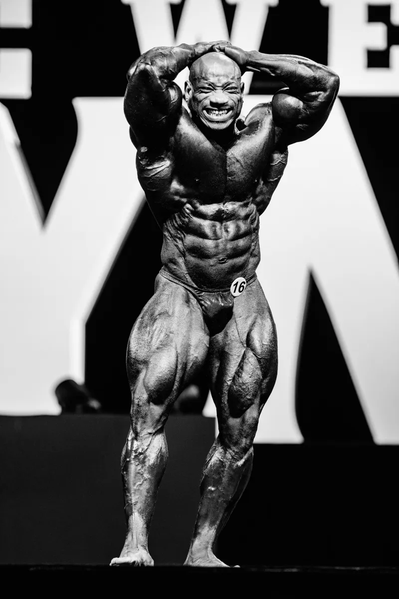 Dexter Jackson - Mr. Olympia 2017 (B&W)