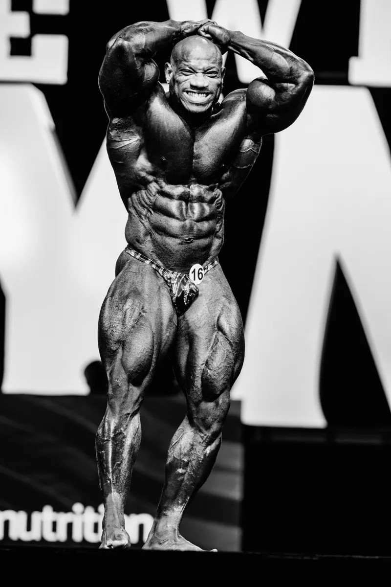 Dexter Jackson - Mr. Olympia 2017 (B&W)