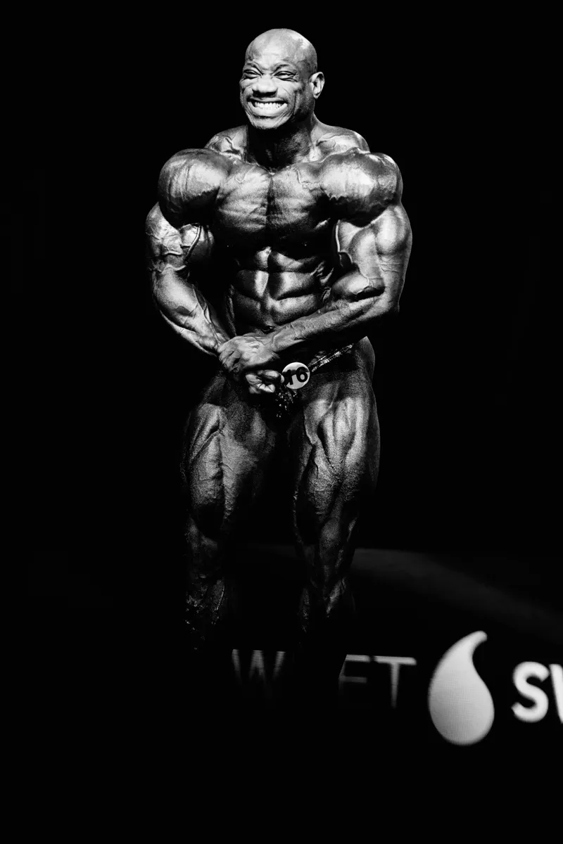 Dexter Jackson - Mr. Olympia 2017 (B&W)