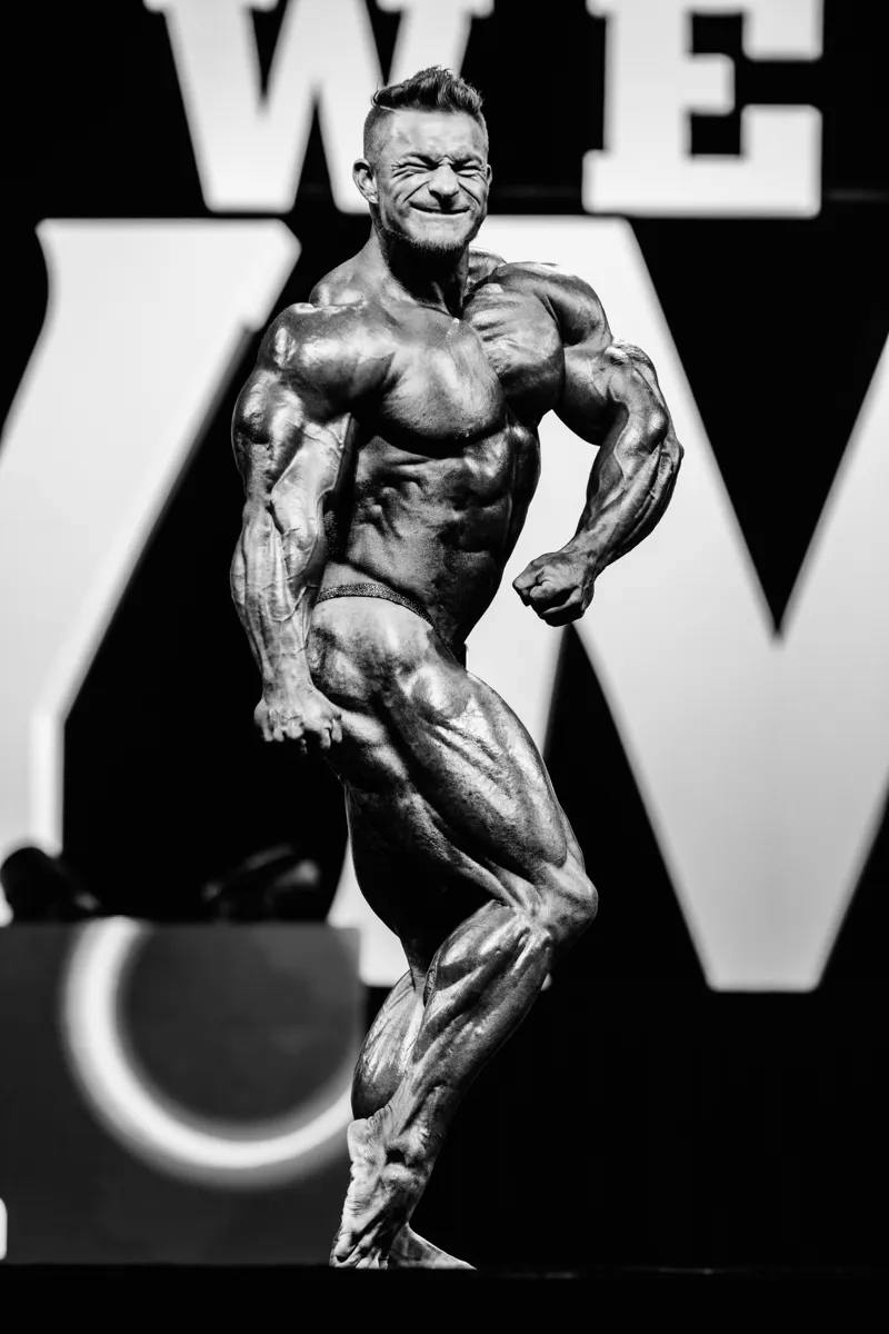Flex Lewis - Mr. Olympia 2017 (B&W)
