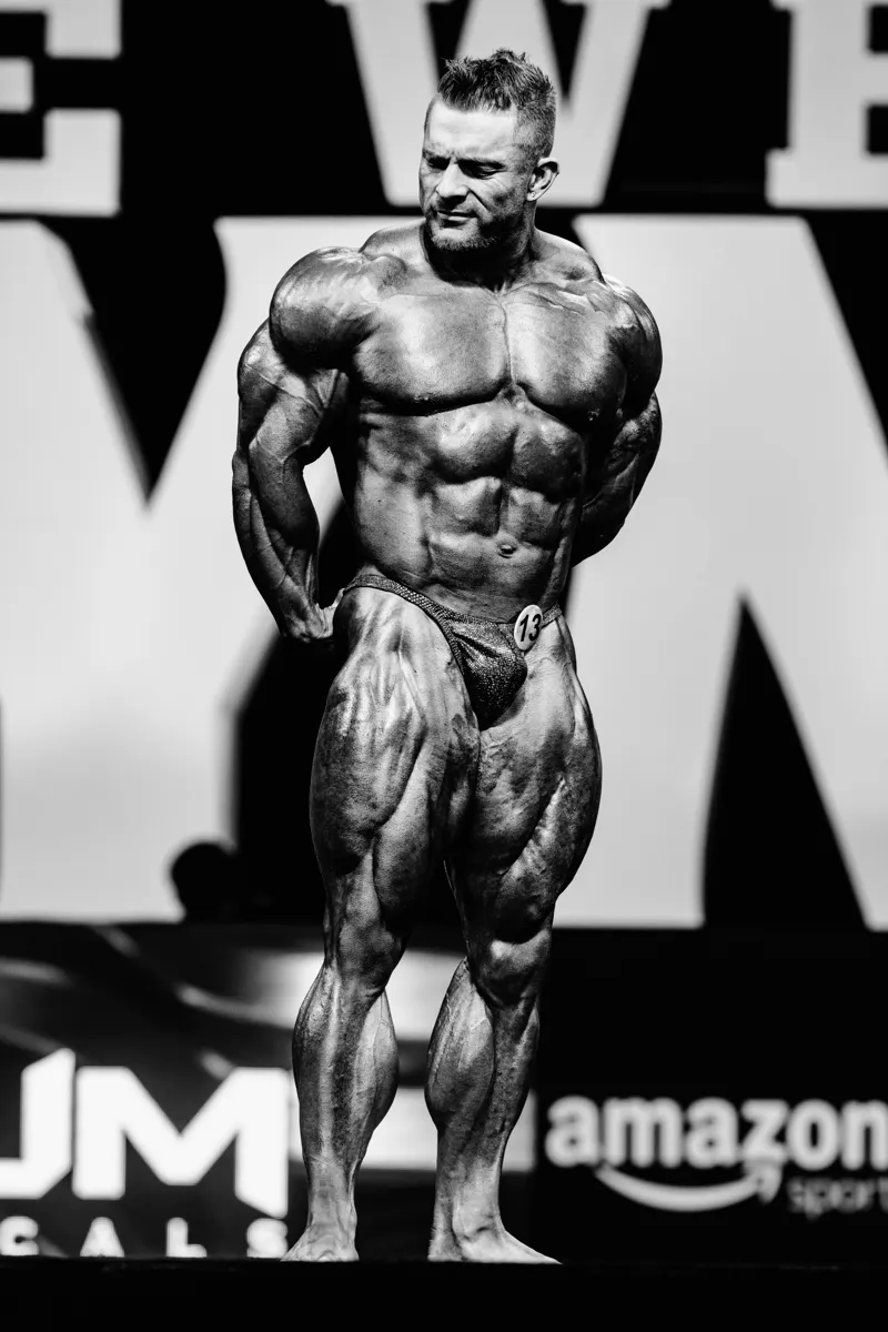 Flex Lewis - Mr. Olympia 2017 (B&W)