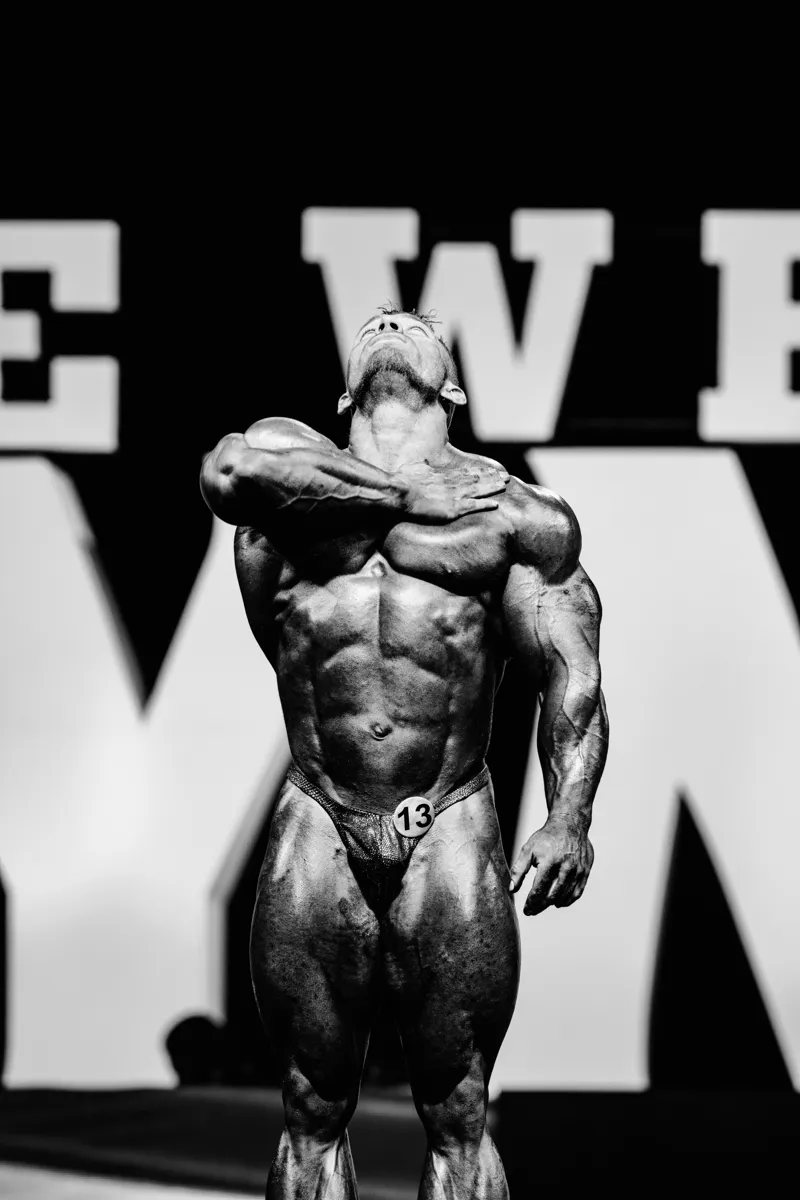 Flex Lewis - Mr. Olympia 2017 (B&W)