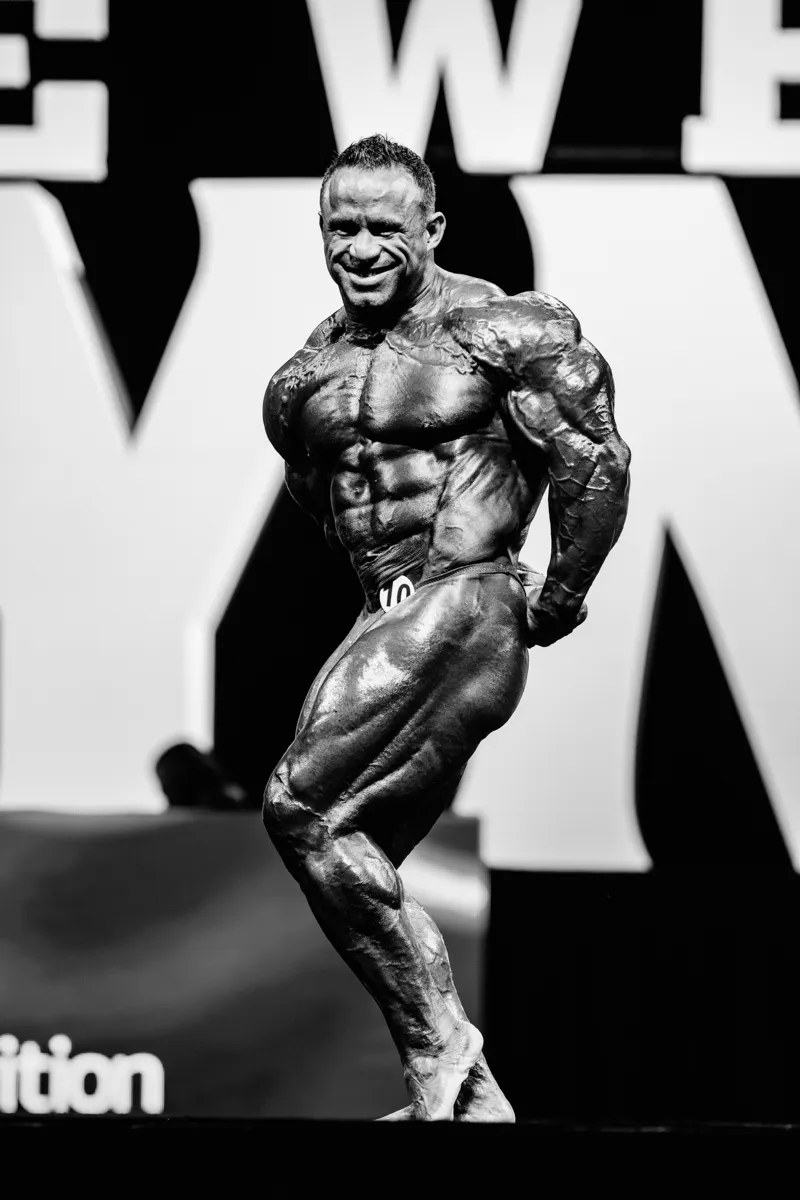 Jose Raymond - Mr. Olympia 2017 (B&W)