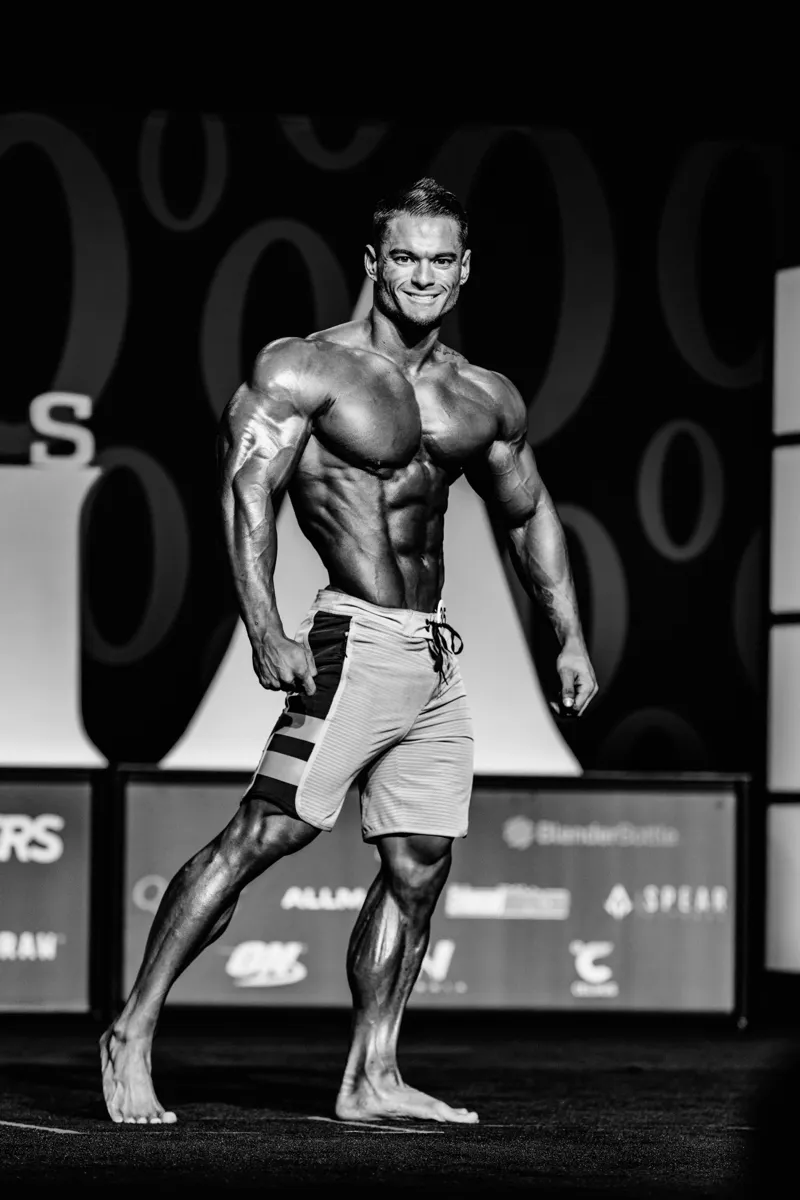 Jeremy Buendia - Mr. Olympia 2017 (B&W)