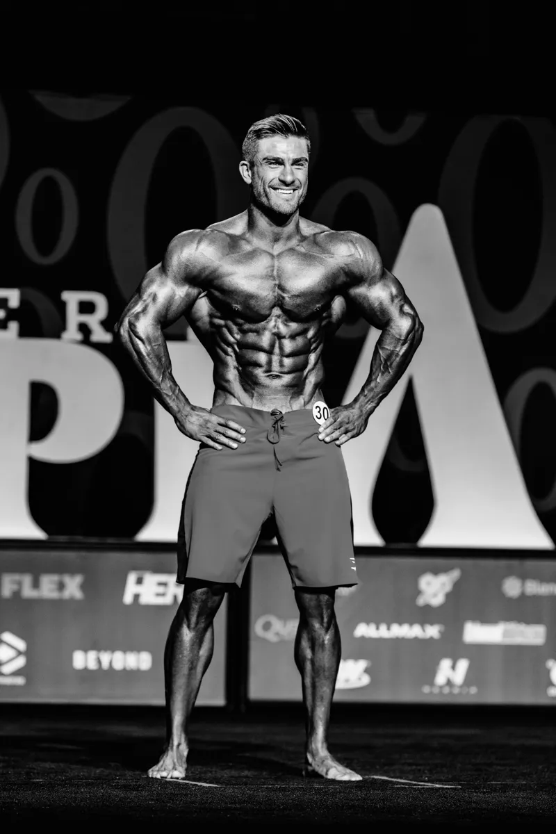 Ryan Terry - Mr. Olympia 2017 (B&W)