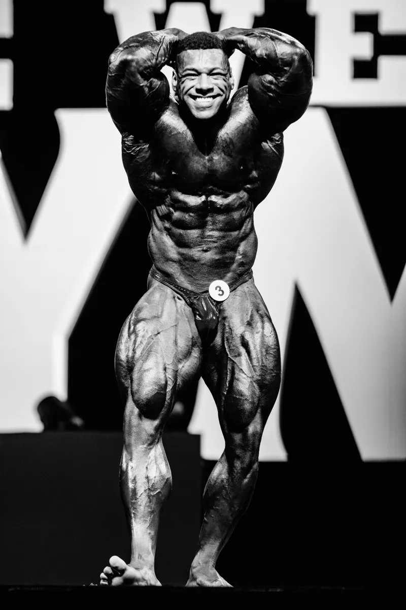 Nathan De Asha - Mr. Olympia 2017 (B&W)